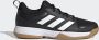 Adidas Performance Ligra 7 zaalsportschoenen zwart wit kids - Thumbnail 3