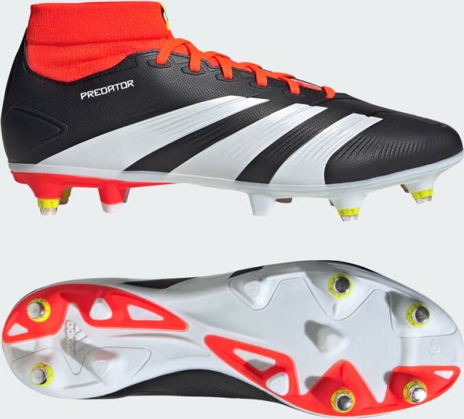 Adidas Performance Predator 24 League Soft Ground Voetbalschoenen Unisex Zwart - Foto 2