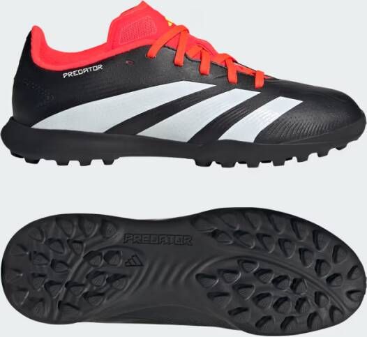 Adidas Perfor ce Predator 24 League Turf Voetbalschoenen Kinderen Zwart - Foto 3