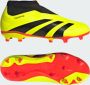 Adidas Predator League Laceless FG Junior Team Solar Yellow 2 Core Black Solar Red Team Solar Yellow 2 Core Black Solar Red - Thumbnail 5