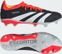 Adidas Predator Pro FG Core Black Cloud White Solar Red- Core Black Cloud White Solar Red - Thumbnail 4