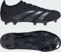 Adidas predator pro fg Voetbal schoen fg heren Black Black White - Thumbnail 3