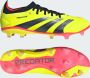 Adidas Predator 24 Pro FG Team Solar Yellow 2 Core Black Solar Red- Team Solar Yellow 2 Core Black Solar Red - Thumbnail 2