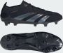 Adidas predator elite l fg Voetbal schoen firm ground heren Black Black White - Thumbnail 3