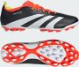 Adidas Perfor ce Predator 24 League Low Artificial Grass Voetbalschoenen Unisex Zwart - Thumbnail 2