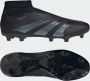 Adidas Perfor ce Predator League Laceless Firm Ground Voetbalschoenen Unisex Zwart - Thumbnail 3