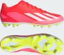 Adidas X Crazyfast Club FXG Solar Red Cloud White Team Solar Yellow 2- Dames Solar Red Cloud White Team Solar Yellow 2 - Thumbnail 2