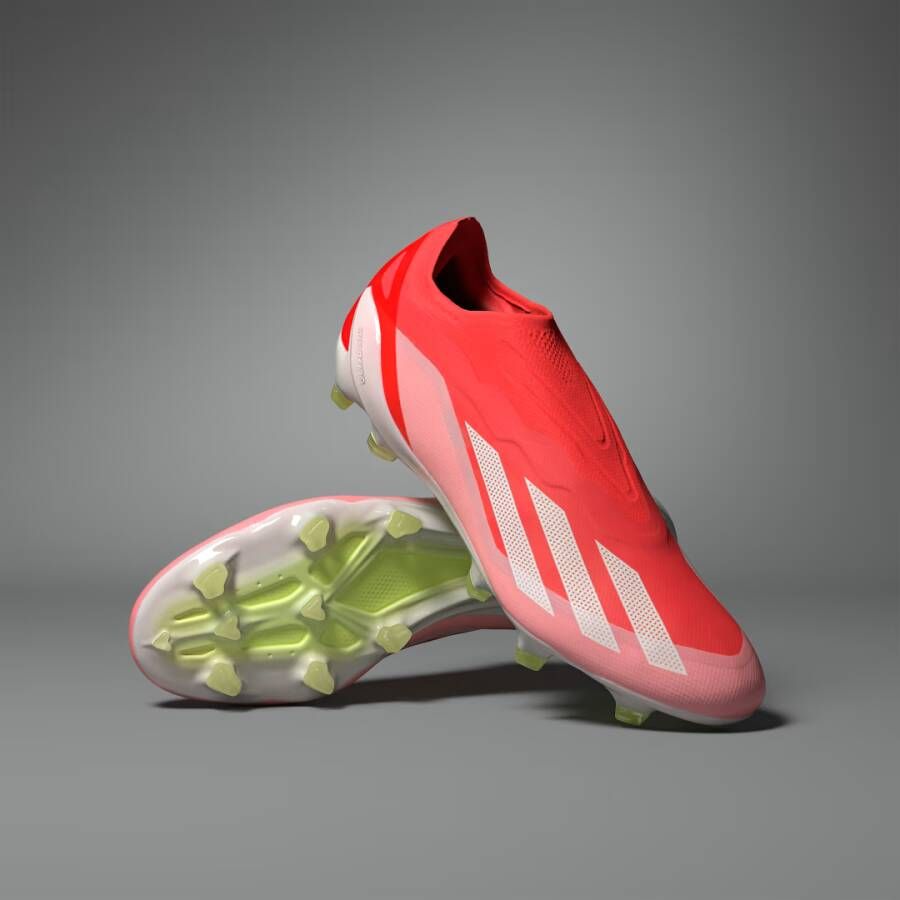 Adidas X Crazy Elite Laceless FG Solar Red Cloud White Team Solar Yellow 2- Dames Solar Red Cloud White Team Solar Yellow 2 - Foto 5