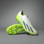 Adidas X Crazyfast.1 Veterloze Gras Voetbalschoenen (FG) Wit Felgeel Zwart - Thumbnail 1