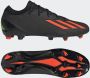 Adidas X Speedportal.3 Firm Ground Voetbalschoenen Core Black Solar Red Team Solar Green Dames - Thumbnail 3