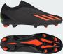 Adidas Perfor ce X Speedportal.3 Veterloze Firm Ground Voetbalschoenen Unisex Zwart - Thumbnail 3