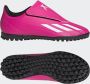 Adidas X Speedportal.4 Vel Tf Voetbalschoenen Voor Kinderen Roze - Thumbnail 2