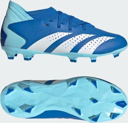 Adidas Perfor ce Predator Accuracy.3 Firm Ground Voetbalschoenen Kinderen Blauw - Foto 3