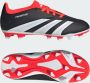 Adidas Perfor ce Predator Club TxG Junior voetbalschoenen zwart wit rood Imitatieleer 36 2 3 - Thumbnail 6