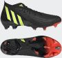 Adidas Predator Edge.1 Gras Voetbalschoenen (FG) Zwart Geel Rood - Thumbnail 2