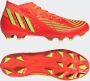 Adidas Predator Edge.2 Gras Kunstgras Voetbalschoenen (MG) Rood Groen - Thumbnail 2