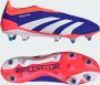 Adidas Predator Elite Veterloze IJzeren-Nop Voetbalschoenen (SG) Blauw Wit Rood - Thumbnail 2
