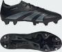 Adidas Predator League IJzeren-Nop Voetbalschoenen (SG) Zwart Grijs - Thumbnail 4
