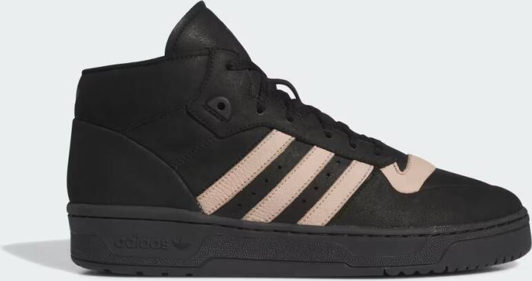 Adidas Originals Rivalry Mid Sneaker Sneakers Schoenen core black seseame cream white maat: 41 1 3 beschikbare maaten:41 1 3 42 2 3 43 1 3 44 - Foto 3