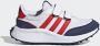 Adidas Sportswear 70S CF Sneakers Kid Ftwr White Vivid Red Dark Blue Kinderen - Thumbnail 2