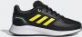 Adidas Perfor ce Runfalcon 2.0 Classic sneakers zwart geel groen kids - Thumbnail 4