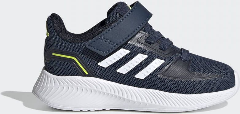 Adidas Performance Runfalcon 2.0 Classic hardloopschoenen donkerblauw wit kids - Foto 4