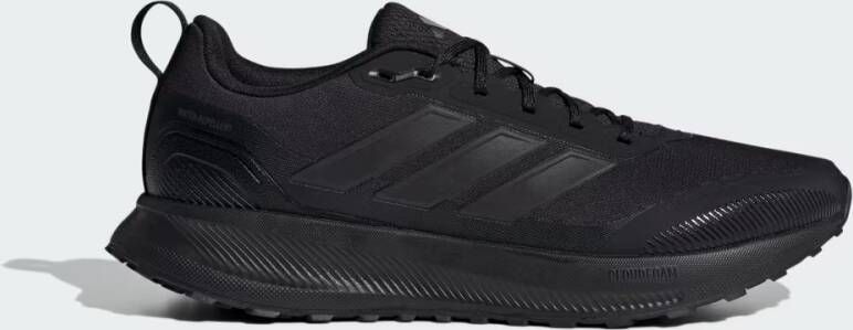 Adidas Runfalcon 5 Tr Heren Schoenen Zwart Maat: 40 2 3 Mesh Synthetisch Foot Locker - Foto 4