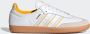 Adidas Originals Samba OG Cloud White Crystal White Crew Yellow- Heren Cloud White Crystal White Crew Yellow - Thumbnail 4