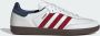 Adidas Originals Samba OG Core White Team Victory Red Night Indigo- Core White Team Victory Red Night Indigo - Thumbnail 4