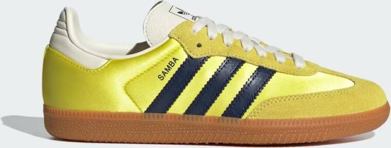 Adidas Samba Dames Schoenen Geel Maat: 40 2 3 Leer Foot Locker - Foto 5