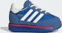 Adidas RS Unisex Schoenen Blauw Maat: 23.5 Mesh Synthetisch Foot Locker - Thumbnail 2
