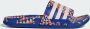 Adidas Sportswear adilette Comfort Slippers Dames Blauw - Thumbnail 2