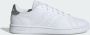 Adidas Sportswear Advantage Base Court Lifestyle Schoenen Dames Wit - Thumbnail 2