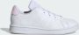 Adidas Sportswear Advantage sneakers wit lichtroze Imitatieleer 35 1 2 - Thumbnail 4
