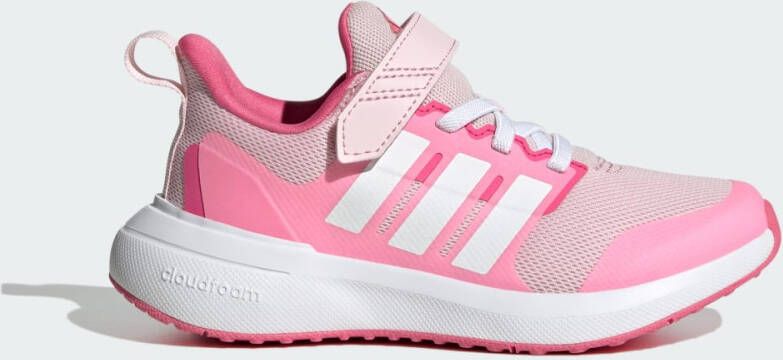 Adidas Sportswear FortaRun 2.0 Cloudfoam Schoenen met Elastische Veters en Klittenband