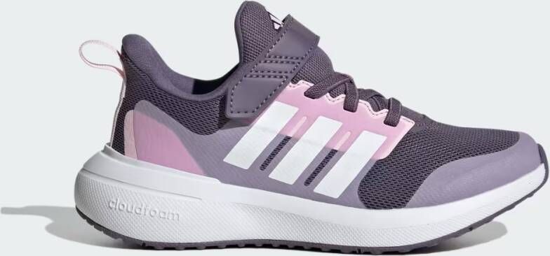 Adidas Sportswear FortaRun 2.0 Cloudfoam Schoenen met Elastische Veters en Klittenband