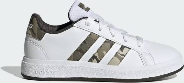 Adidas Sportswear Grand Court 2.0 sneakers wit groen Imitatieleer 39 1 3 - Foto 3