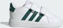 Adidas Sportswear Grand Court 2.0 sneakers wit groen Imitatieleer 24 - Thumbnail 3