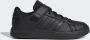 Adidas Core adidas Sportswear Grand Court Schoenen met Elastische Veters en Klittenband Kinderen Zwart - Thumbnail 6