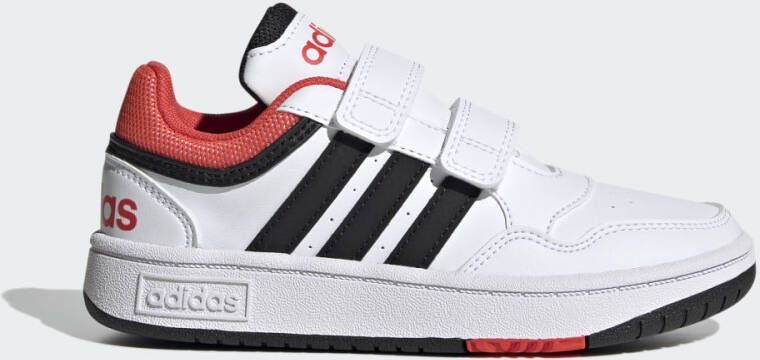 Adidas Originals Hoops sneakers wit zwart rood Imitatieleer 28 - Foto 11