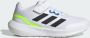 Adidas Sportswear RunFalcon 3.0 Schoenen met Elastische Veters en Klittenband Kinderen Wit - Thumbnail 2