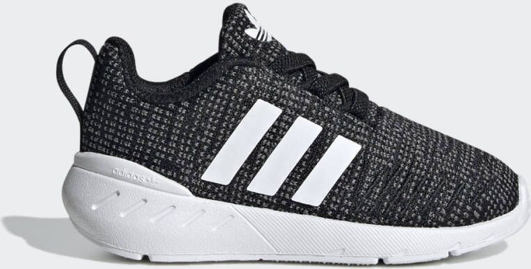 Adidas Originals Swift Run 22 sneakers Swift Run 22 zwart wit grijs Mesh 19 - Foto 3