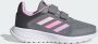 Adidas tensaur run 2.0 cf hardloopschoenen grijs roze kinderen - Thumbnail 3