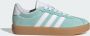 Adidas Sportswear VL Court 3.0 sneakers lichtgroen wit Suede 36 2 3 - Thumbnail 4