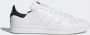 Adidas Originals Stan Smith Schoenen Cloud White Cloud White Collegiate Navy Heren - Thumbnail 9