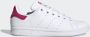 Adidas Originals Stan Smith Junior Cloud White Cloud White Bold Pink - Thumbnail 3