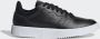 Adidas Originals Supercourt Sneakers Sport Casual Schoenen Leer Zwart EE7727 - Thumbnail 3