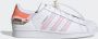 Adidas Originals Superstar Schoenen Cloud White Clear Pink Solar Red Dames - Thumbnail 11
