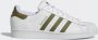 Adidas Originals Superstar sneakers wit olijfgroen - Thumbnail 5