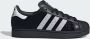 Adidas Originals Zwarte platte schoenen Superstar II - Thumbnail 2